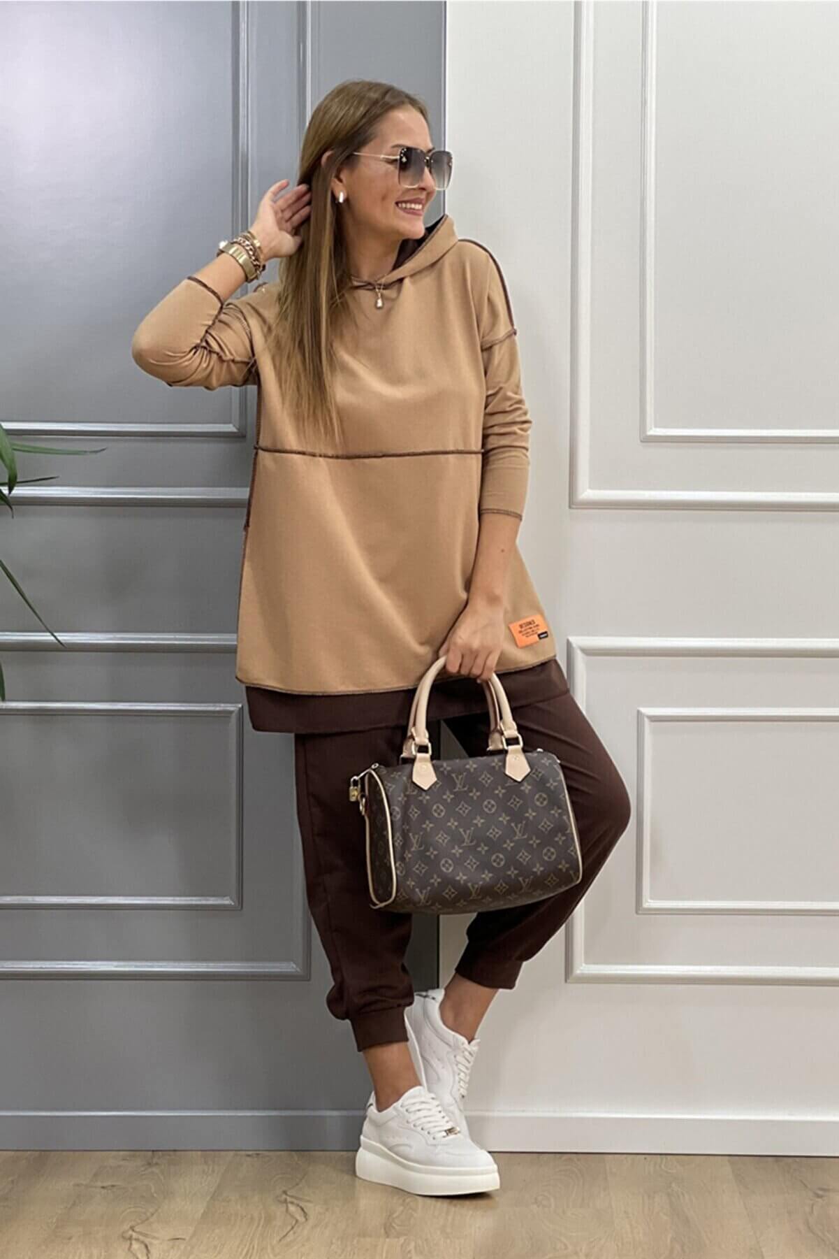 Siyah Aksesuar Detaylı Pantolon 8